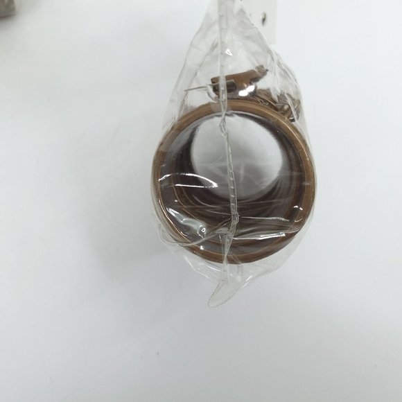 3 Pkg Martha Window Curtain Clip Rings Antiqued Copper Finish Fit 1.25" Rod 21Pc - Picture 7 of 7